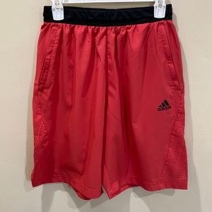 Adidas Athletic Shorts (Red)